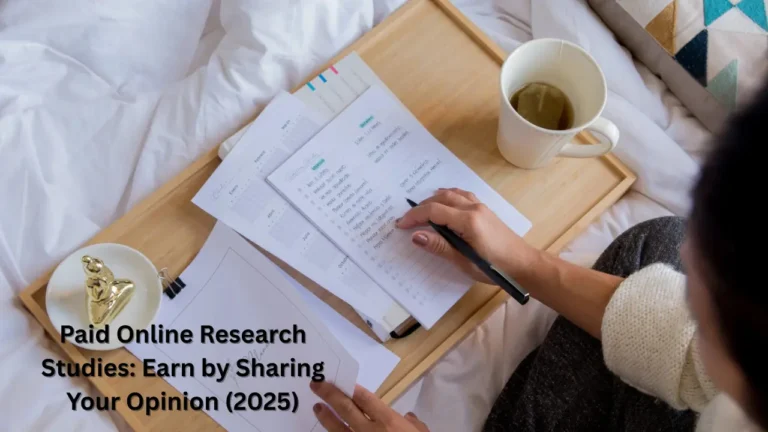 Paid Online Research Studies Earn by Sharing Your Opinion (2025)