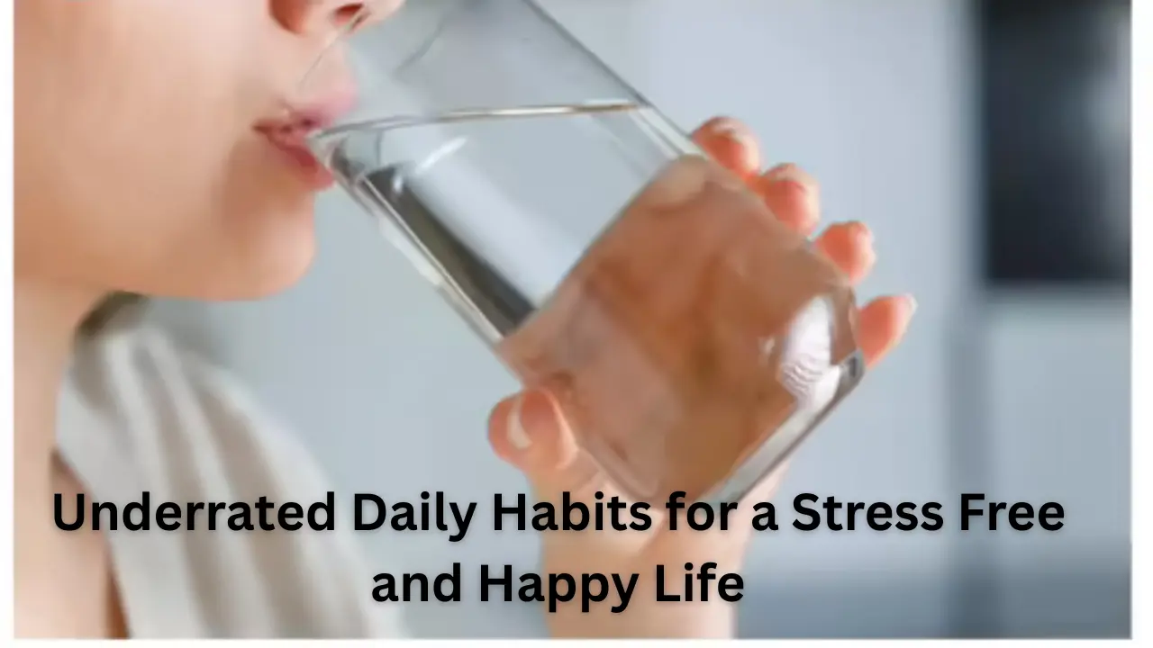 Underrated Daily Habits for a Stress Free and Happy Life