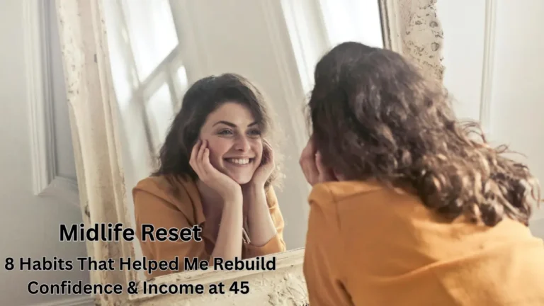 Midlife Reset: 8 Habits That Helped Me Rebuild Confidence & Income at 45