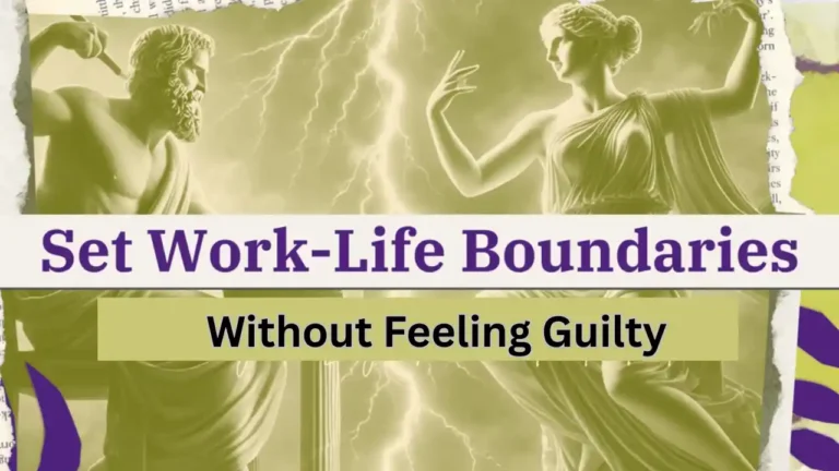 Set Boundaries at Work Without Feeling Guilty